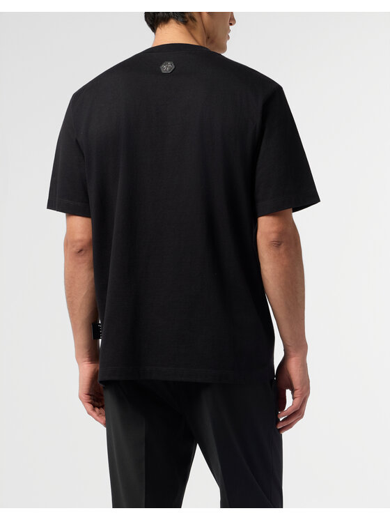 PHILIPP PLEIN PHILIPP PLEIN T-Shirt 29742 Czarny Regular Fit