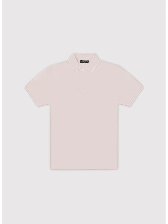 Pako Lorente Pako Lorente Polo P26SF-TX-018 Różowy Classic Fit