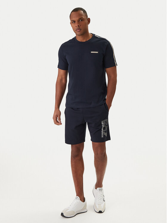 EA7 Emporio Armani EA7 Emporio Armani T-Shirt 7M001476 AF10375 Modrá Regular Fit