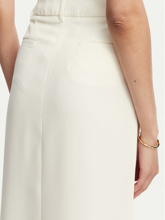 Marella Marella Φούστα maxi Strenna 2613101013 Εκρού Regular Fit