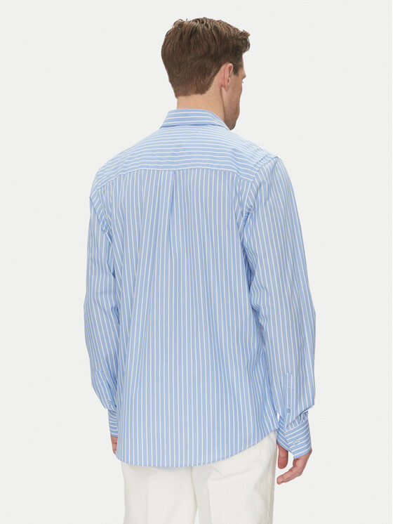 Richmond X Richmond X Srajca UMP25077CA Modra Regular Fit