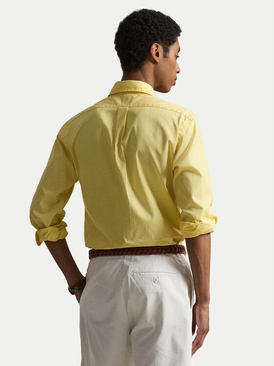 Polo Ralph Lauren Polo Ralph Lauren Srajca 710B20512005 Rumena Custom Fit