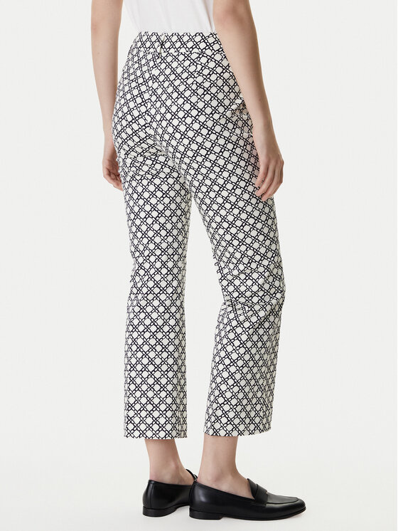 Marella Marella Текстилни панталони Classi 2615131201 Черен Slim Fit