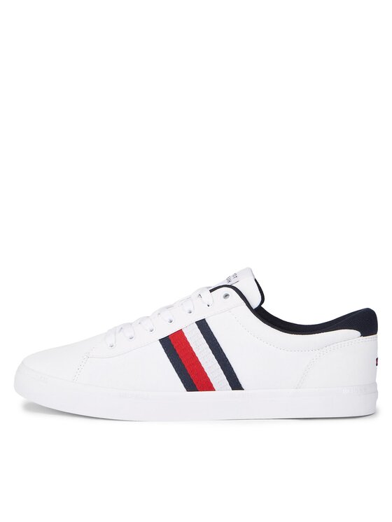 Tommy Hilfiger Tommy Hilfiger Tenniskingad Iconic Vulc Stripes Mesh FM0FM05072 Valge