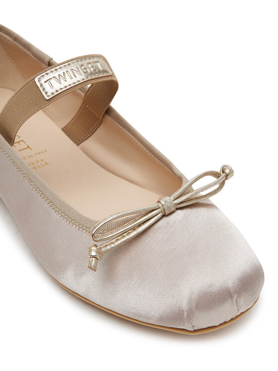 TWINSET TWINSET Balerinke 251GCJ022 S Zlatna
