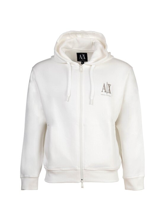 Armani Exchange Armani Exchange Kardigan 28486 Biały Casual Fit
