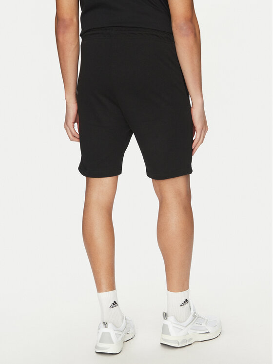 Jack & Jones Jack & Jones Sada tričko a sportovní šortky Beau 12277466 Černá Relaxed Fit