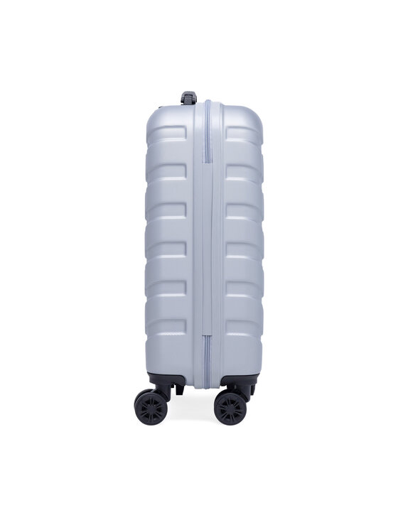 Gino Rossi Gino Rossi Valiză de cabină GIN-S-003-05-SILVER Argintiu