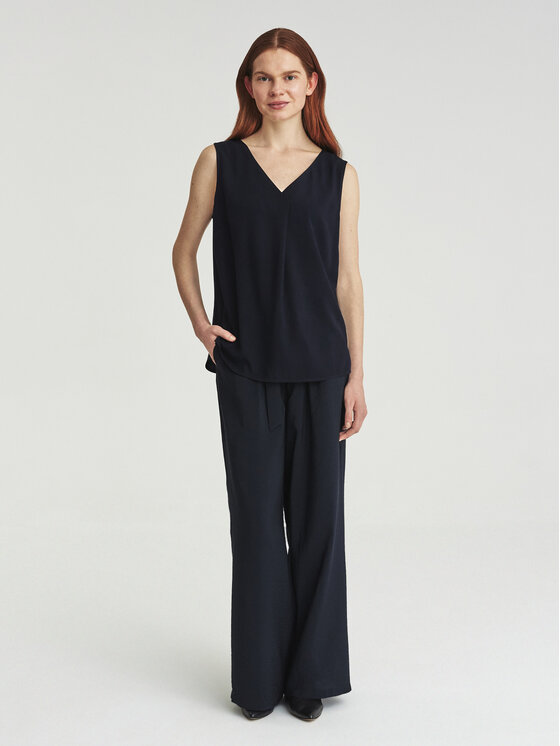 TATUUM TATUUM Bluzka KALIA Granatowy Classic Fit