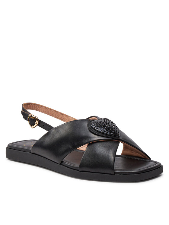LOVE MOSCHINO Sandalen JA16232G0IIE0000 Schwarz | Modivo.de