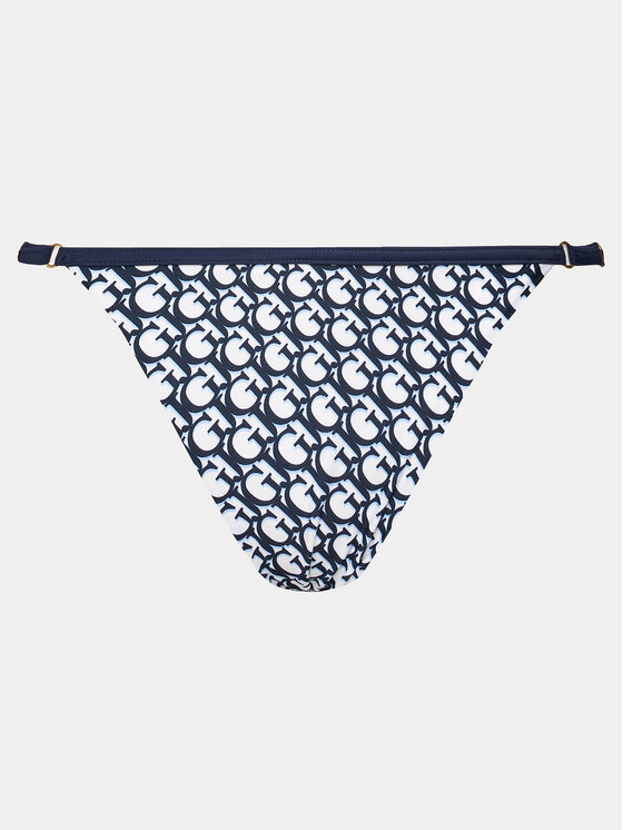 Guess Guess Dół od bikini E4GO23 MC04R Niebieski