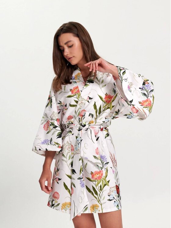 White pocket White pocket Kimono kimono Biały