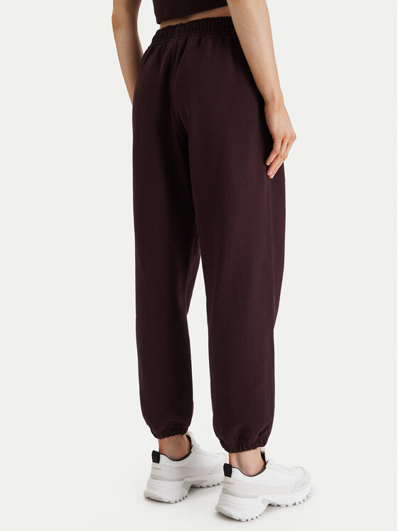 Calvin Klein Jeans Calvin Klein Jeans Teplákové nohavice Monologo LV047B235G Hnedá Regular Fit