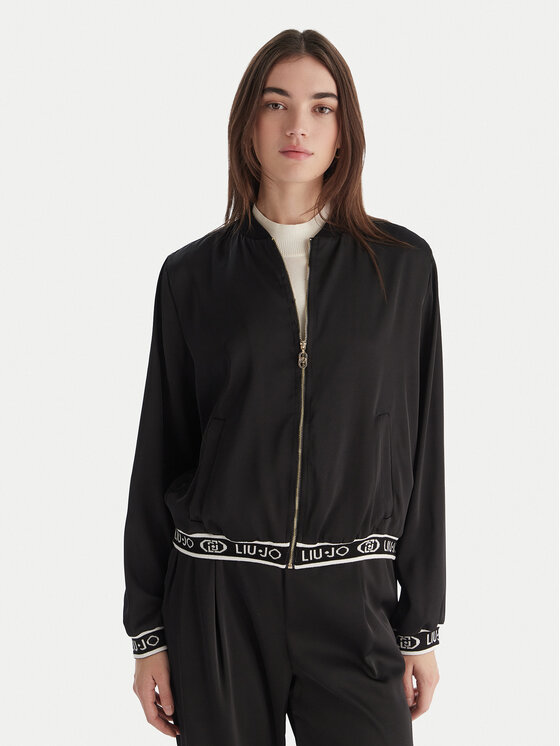 Liu Jo Sport Liu Jo Sport Світшот TF5191 T004A Чорний Regular Fit