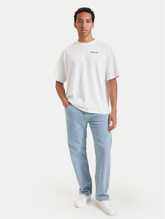 Calvin Klein Jeans Calvin Klein Jeans T-shirt Calvins Or Nothing LV04RH825G Bijela Regular Fit