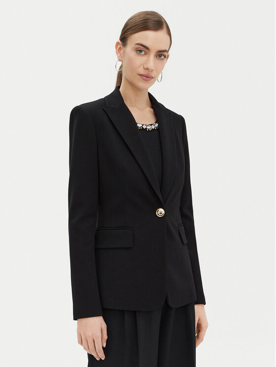 PINKO PINKO Sako Signum 100254 Černá Regular Fit