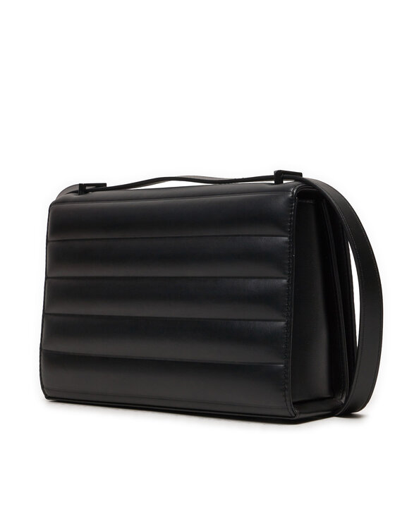 Calvin Klein Calvin Klein Torbica Line Quilt Md Conv Shoulder Bag K60K612117 Crna