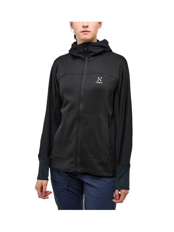 Haglöfs Haglöfs Bluza techniczna Betula Czarny Active Fit