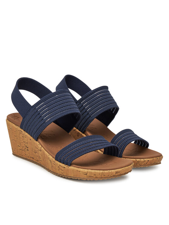 Skechers Skechers Sandały Beverlee-Sheer Luck 119571/NVY Granatowy