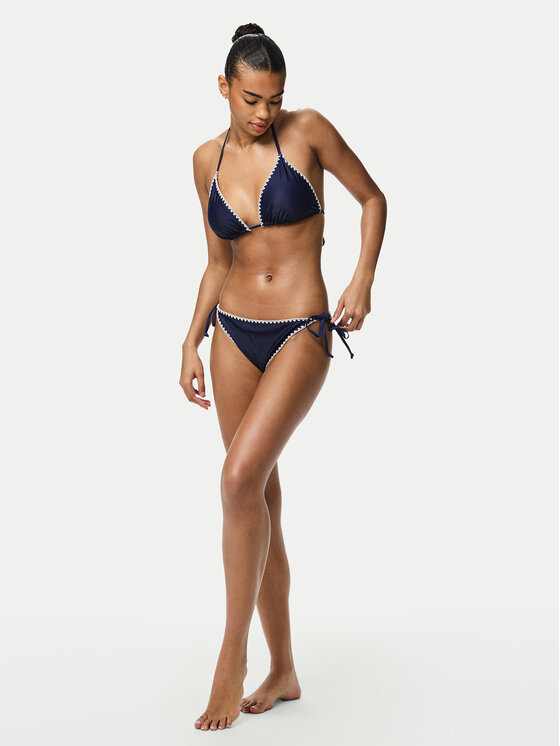 Pieces Pieces Góra od bikini Luva 17156770 Granatowy