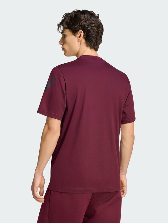 adidas adidas T-Shirt 165608 Czerwony Regular Fit