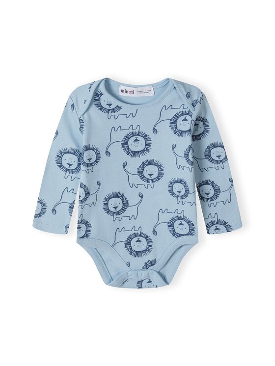 MINOTI MINOTI Komplet 4 par body 21babypack11 Turkusowy Regular Fit