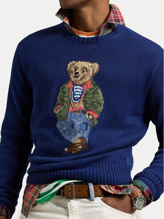 Polo Ralph Lauren Polo Ralph Lauren Džemperis 710955762001 Tumši zils Regular Fit
