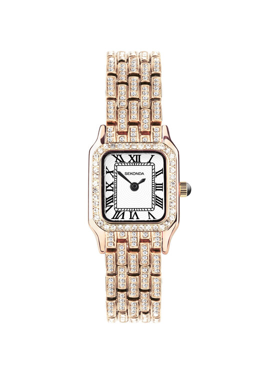 Sekonda Sekonda Zegarek 40662 Różowe złoto