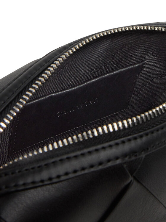 Calvin Klein Calvin Klein Дамска чанта Ck Woven Camera Bag K60K613002 Черен
