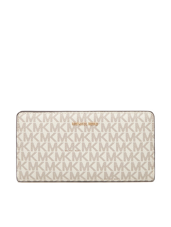 Portofel Mare de Damă MICHAEL Michael Kors Bryant 32S5GYTP3B Bej