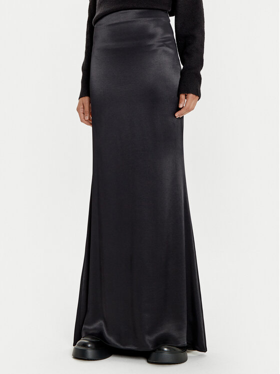 ACCESS FASHION ACCESS FASHION Maxi szoknya 44-6027-198 Fekete Regular Fit
