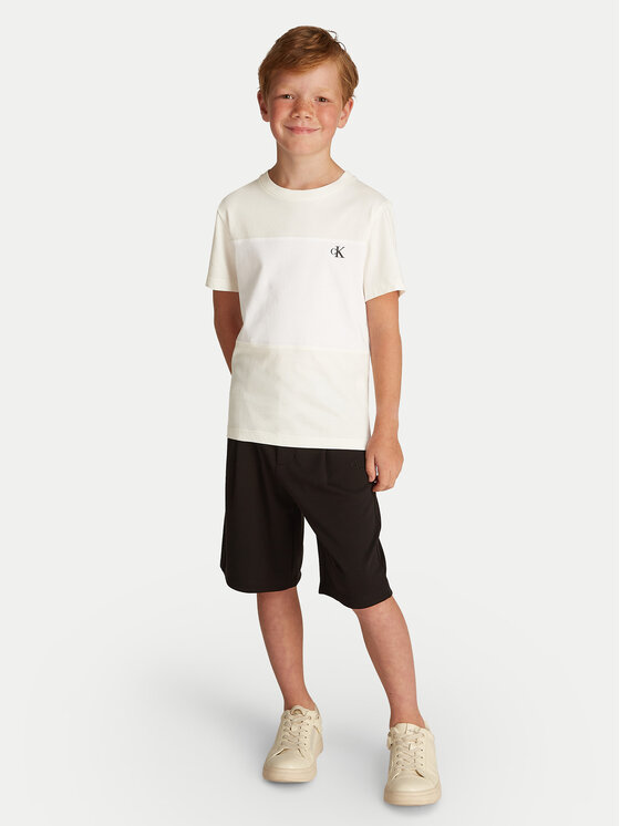 Calvin Klein Jeans Calvin Klein Jeans Komplet t-shirt majic﻿ Color Block IB0IB02441 Pisana Regular Fit