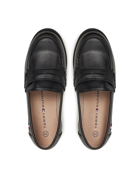 Tommy Hilfiger Tommy Hilfiger Félcipő T3B4-33173-1355 M Fekete
