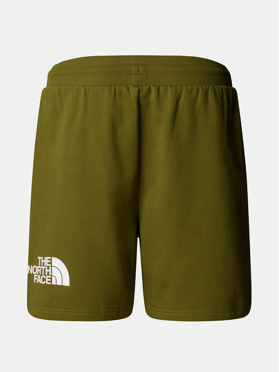 The North Face The North Face Αθλητικό σορτς Easy NF0A8C2S Πράσινο Regular Fit