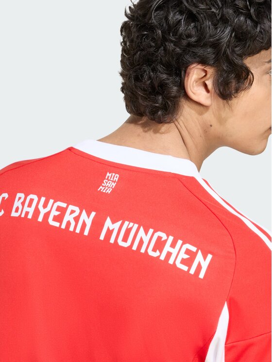 adidas adidas Koszulka techniczna FC Bayern 25/26 Home Jersey Czerwony Slim Fit