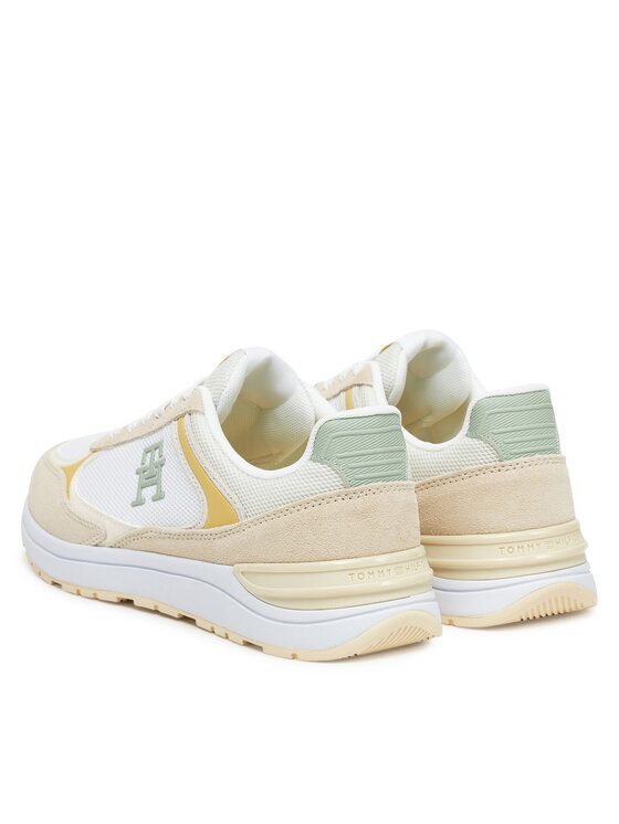 Tommy Hilfiger Tommy Hilfiger Tossud Casual Fashion Runner Mix FW0FW08324 Beež