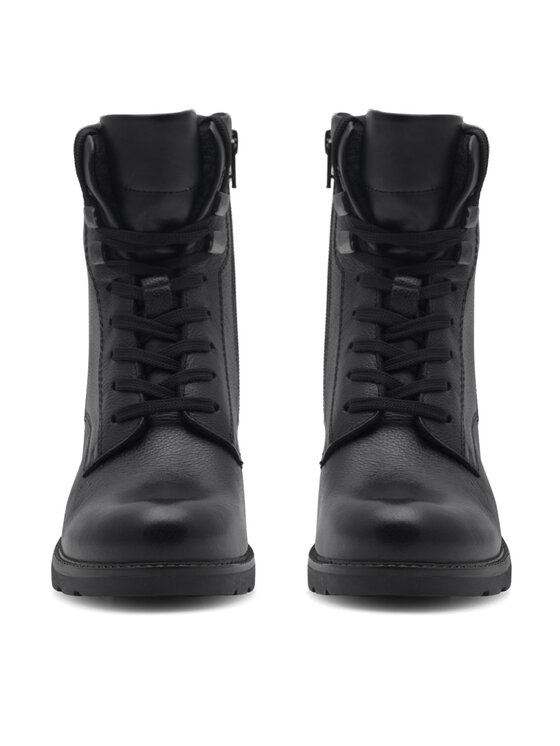 Go Soft Go Soft Schnürstiefeletten WI23-DEMETRA-19 Schwarz
