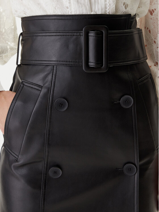 Morgan Morgan Gonna in similpelle 242-JADY Nero Regular Fit