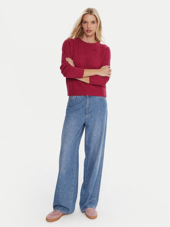 Kappa Kappa Пуловер 65116CW Розов Regular Fit