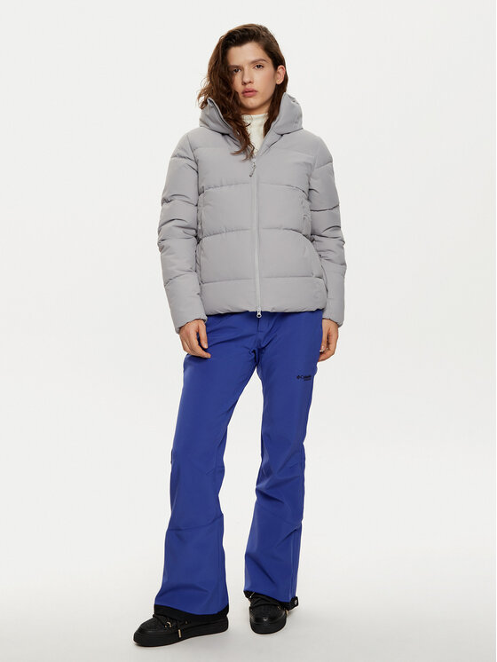 4F 4F Skijaška jakna 4FWAW24TTJAF573 Siva Regular Fit