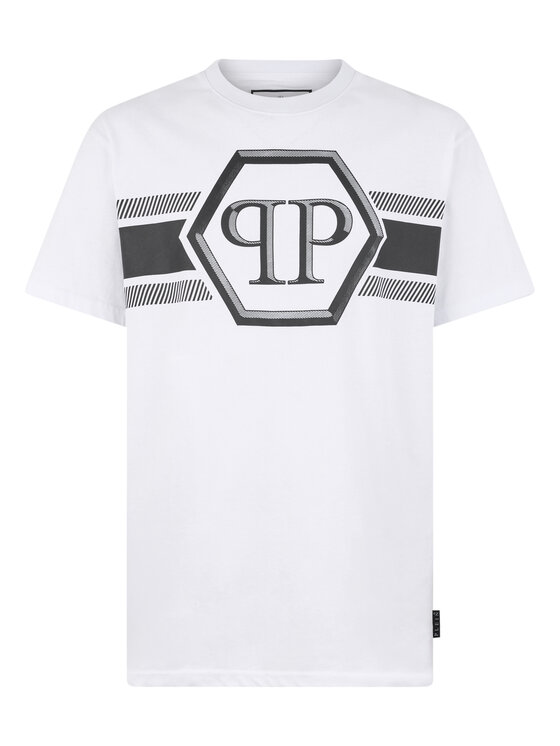 PHILIPP PLEIN PHILIPP PLEIN T-shirt 29877 Bianco Regular Fit