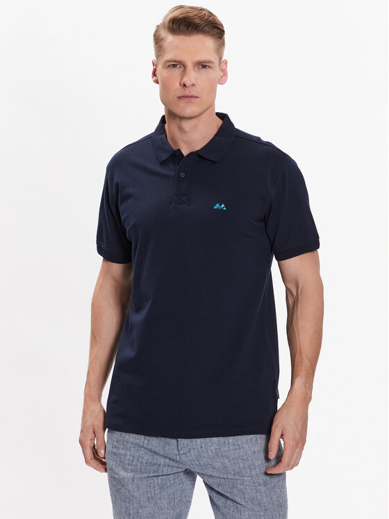 Poloshirt Lindbergh, Größe S Dunkelblau 30-427002