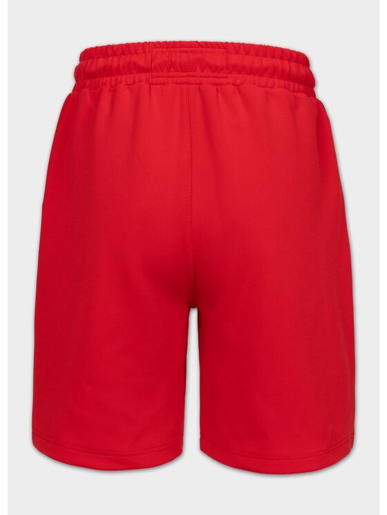 PITBULL PITBULL Szorty sportowe POWERS Czerwony Regular Fit