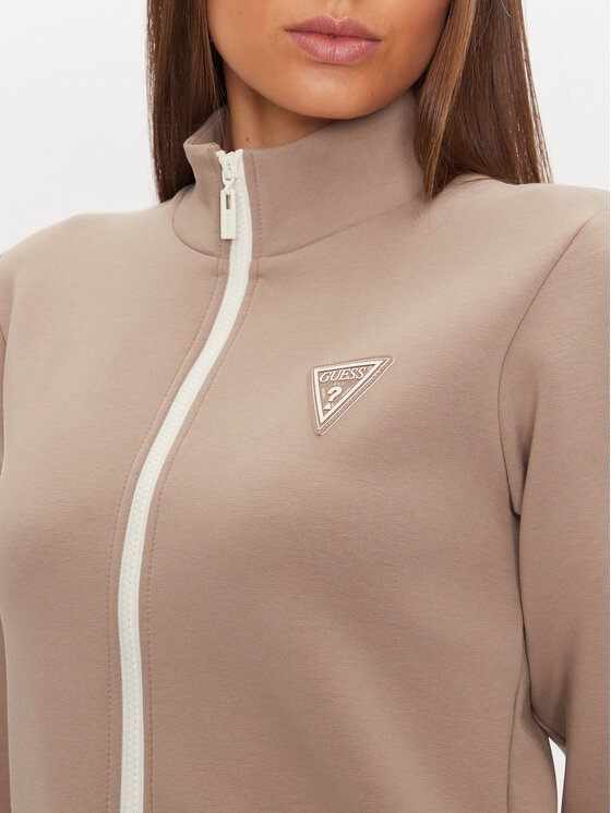 Guess Guess Суитшърт Ann V3BQ12 KBCK2 Сив Regular Fit