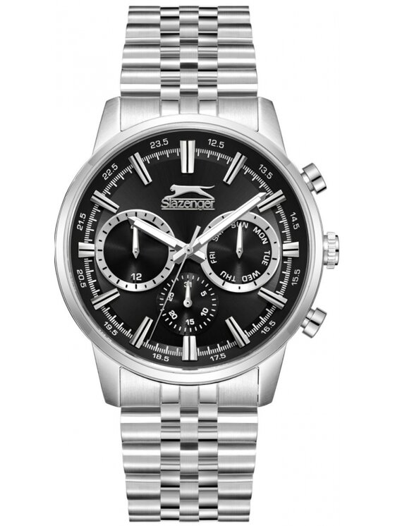 Slazenger Slazenger Zegarek SL.09.2453.2.02 Srebrny