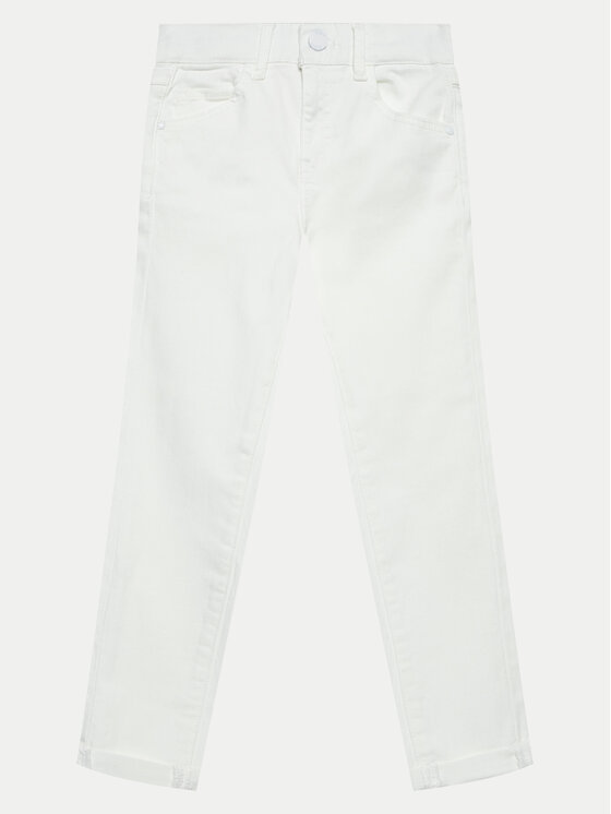 Guess Guess Дънки J4RB11 WE620 Бял Skinny Fit
