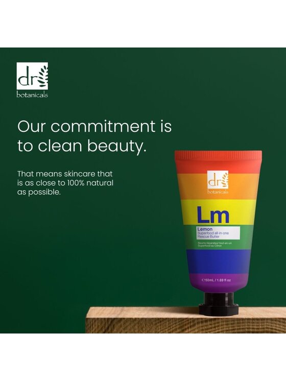 Dr Botanicals Dr Botanicals Wydanie PRIDE - Cytrynowe superfoodowe masło ratunkowe all-in-one, 50 ml Krem na dzień i na noc