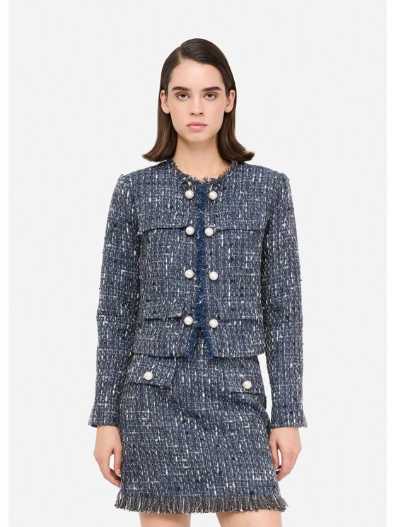 Liu Jo Liu Jo Giacca da donna CF5377T081AM9850 Celeste Regular Fit