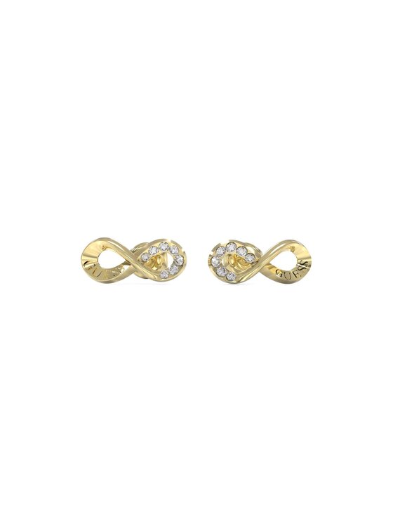 Guess Guess Kolczyki JUBE03262JW-YG Złoty