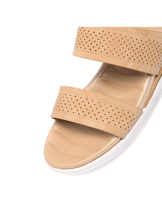 Clara Barson Clara Barson Pantoletten WYL05010-12 Beige